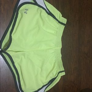 Neon Under Armour Shorts
